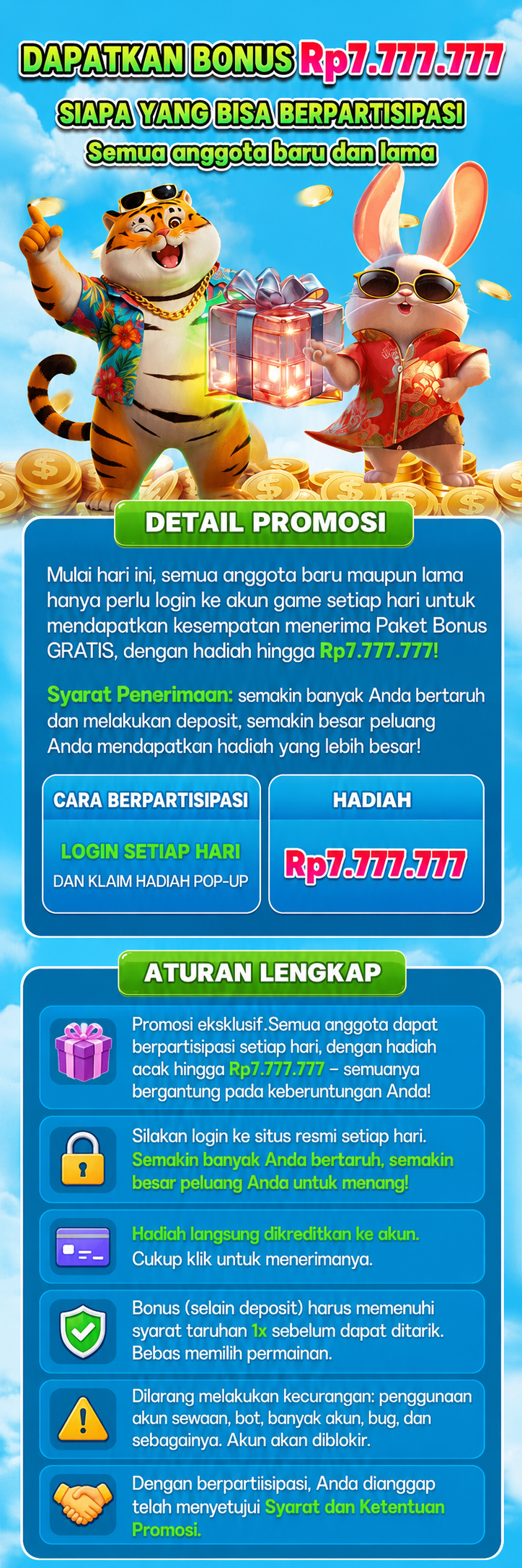 Hadiah Login Harian